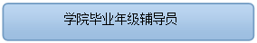 流程图: 可选过程: 学院毕业年级辅导员